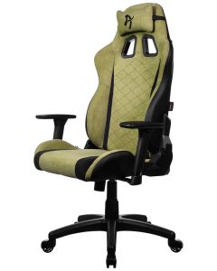 AROZZI herní židle AVANTI Soft Fabric Moss Green/ látkový povrch/ mechově zelená
