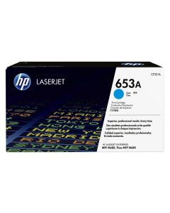 HP 653A Azurová originální tonerová kazeta LaserJet