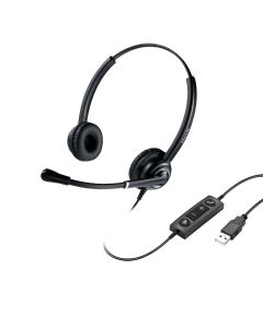 WELL Mairdi MRD-612D USB, náhlavka, dvouušní