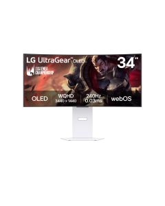 LG UltraGear/34GX90SA-W/34"/OLED/wQHD/240Hz/1ms/Blck-White/2R