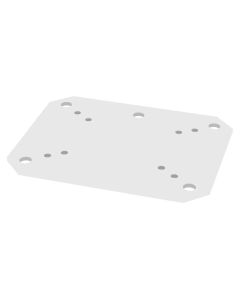 Neomounts  PLASMA-M2SFPLATE / Fixed Floor Plate for 2250/2500-series - small (bolt down) / Silver