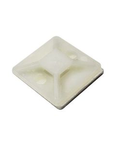 Solarmi příchytka M-A-19 (HW-3AC), samolepící i šroubovací 19,5X19,5MM pro páska do 4,6mm