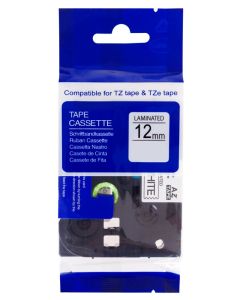 PRINTLINE kompatibilní páska s Brother TZE-133, TZ-133 12mm, modrý tisk/průsvitný podklad