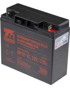Akumulátor T6 Power NP12-17, 12V, 17Ah