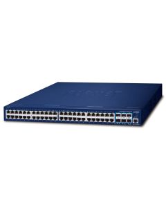 Planet SGS-6310-48T6X L3 switch, 48x1Gb, 6x10Gb SFP+, HW/IP stack, VSF/Cluster