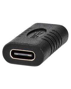 NEDIS USB-C adaptér/ USB 3.2 Gen 2/ USB-C zásuvka/ USB-C zásuvka/ 10 Gbps/ BOX/ černý