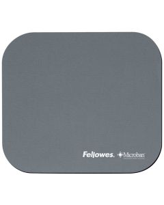 FELLOWES podložka pod myš Microban/ 234mm x 200mm x 3mm/ polypropylen/ stříbrná
