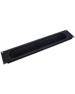 XtendLan Vyvazovací panel  s kartáčem 2U