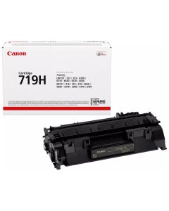 Canon originální toner CRG-719H/ MF-5840dn/ MF-5880dn/ 6400 stran/K/ Černý