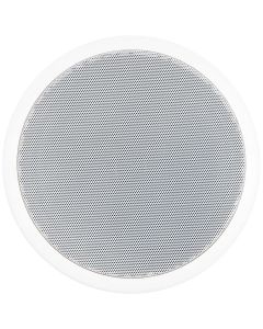 Fonestar Podhledový 100V reproduktor 15 W, 8", ABS, ocelová mřížka, montážní hl 85 mm, bílý