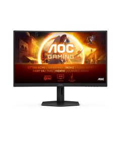 AOC AGON/Gaming CQ27G4X/27"/VA/QHD/180Hz/1ms/Black/3R
