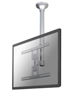 Neomounts  FPMA-C400SILVER / Flat Screen Ceiling Mount (Height: 64-104 cm) / Silver