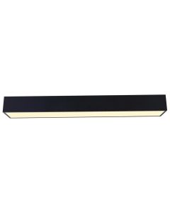 IMMAX NEO CANTO SMART stropní svítidlo 90x15cm, 50W černé Zigbee 3.0, TUYA