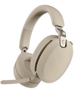 MSI herní headset MAESTRO 500 WIRELESS IVORY/  bezdrátová/ USB-C/ BT5.4/ béžová