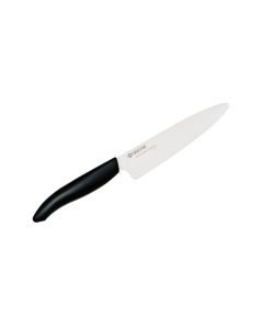 KYOCERA keramický nůž kuchyňský univerzál s bílou čepelí  13 cm/ černá rukojeť