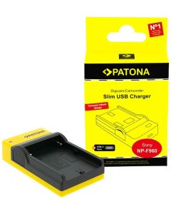 PATONA nabíječka Foto Sony NP-F970 slim, USB-C