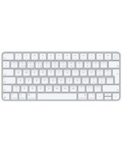 Apple Magic Keyboard s Touch ID (2024) / Bílé klávesy / USB-C / bezdrátová / CZ Layout