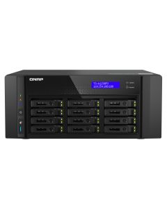 QNAP QAI-h1290FX-7302P-128G (AMD EPYC, 128GB ECC RAM, 12x 2,5" U.2, 2x M.2 NVMe, 2x 2,5Gb, 2x 25Gb)