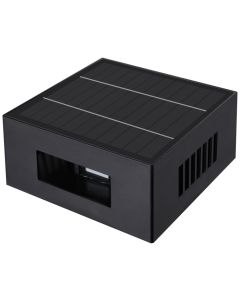 IMMAX EFFECT venkovní nástěnné solární LED osvětlení, 4000K, 2 světelné efekty, 2W