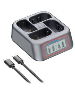 PATONA nabíječka 4-port pro Foto Canon LP-E6/LP-E6N/LP-E6P/LP-E6NH, Power delivery, USB-C