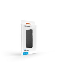 Tenké pouzdro typu kniha FIXED Topic pro Motorola Moto G04/G24/G04s/E14, černé