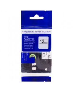 PRINTLINE kompatibilní páska s Brother HSe-631, 12mm, černý tisk/ žlutý podklad, bužírka