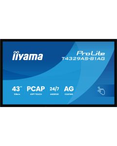 43" iiyama T4329AS-B1AG:VA,4K UHD,Android,24/7