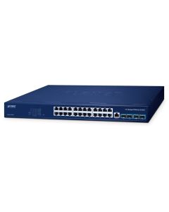 Planet GS-6311-24T4X L3 switch, 24x1Gb, 4x10Gb SFP+, QoS, fanless