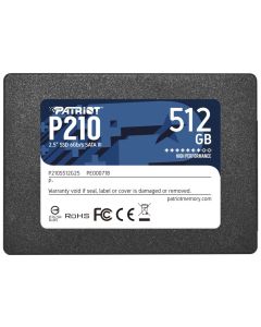 PATRIOT P210 512GB SSD / 2,5" / Interní / SATA 6GB/s / 7mm