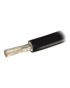 GOOWEI Energy kabel pro zapojení solárních panelů měděný 1x 6mm2, černý