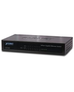 Planet GSD-803 switch  10/100/1000 (8x1000Base-T), EuP, 802.3az, kov, fanless