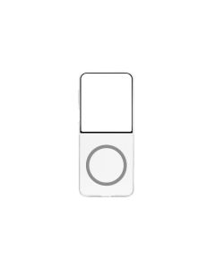 Samsung Průhledný kryt s magnetickým úchytem Flip7 Transparent