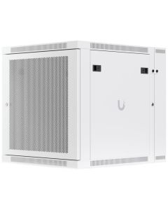 Ubiquiti UniFi 12U Rack Cabinet Wall SW Perforated - Nástěnný rozvaděč, výška 12U, ventilátory, perfor. dveře, dvoudílný