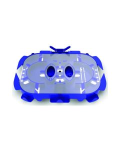 Solarix kazeta pro 24 svárů, kompletní, víčko, hřebínky, modrá