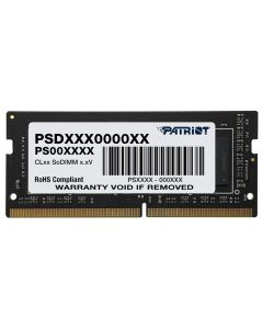 PATRIOT Signature 16GB DDR4 3200MHz / SO-DIMM / CL22 / 1,2V