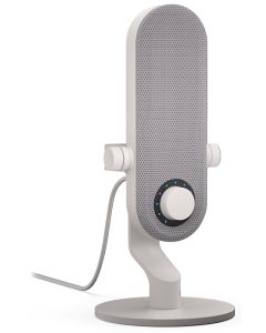 Krux mikrofon Pin / stolní mikrofon / 3,5mm jack / USB-C / bílý