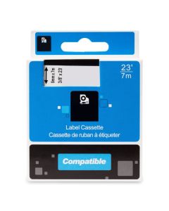 PRINTLINE kompatibilní páska s DYMO 45023, S0720630, 9mm, 7m, černý tisk/zlatý podklad, D1