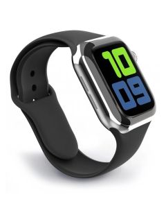 Swissten řemínek pro apple watch silikonový 38 / 40 / 41 mm černý