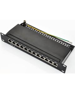 Patch panel 10" STP cat.6 12portů