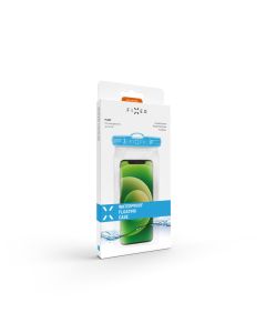 Voděodolné plovoucí pouzdro na mobil FIXED Float s kvalitním uzamykacím systémem a certifikací IPX8, modrá