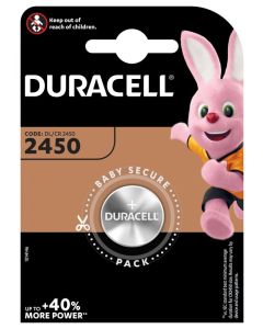 Duracell Lithiová knoflíková baterie CR2450 1 ks