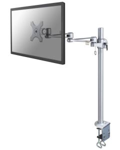 Neomounts FPMA-D935POLE70 /Držák displeje/na stůl/10-30"/svorka/3čepy/VESA 100X100/nosn.10kg/1 displej/stříbrný