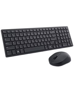 DELL KM555/ Německá/ bezdrátová tichá klávesnice + myš/ USB/ černá
