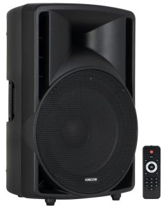 Fonestar Aktivní 2pásmová reprosoustava 150 W RMS, 12" woofer+1,35" driver, BT, USB/SD/MP3, FM, Mic, Aux, 8ohm výstup