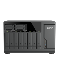 QNAP TVS-h1277AX-R5-16G (AMD Ryzen 5, 16GB DDR5 RAM, 8x 3,5"+ 4x 2,5", 3x PCIe, 2x 2,5GbE, 2x 10GbE)