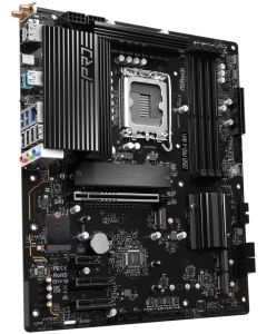 ASRock Z890 Pro-A WiFi / Intel Z890 / LGA1851 / 4x DDR5 / 4x M.2 / HDMI / DP / Thunderbolt 4 / USB-C / WiFi / ATX