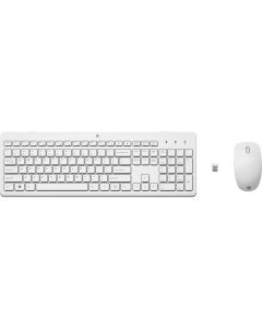 HP 230 klávesnice a myš/bezdrátová/white GER