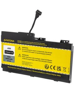 PATONA baterie pro ntb HP ZBook 17 G3 8400mAh Li-Pol 11,4V AI06XL