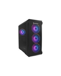 Počítačová skříň Genesis IRID 503 ARGB V2/Micro Tower/Transpar./Černá