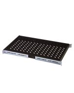 Digitus 1U výsuvná police pro police o hloubce 1 000 mm 44 x 483 x 720 mm, do 65 kg, černá (RAL 9005)